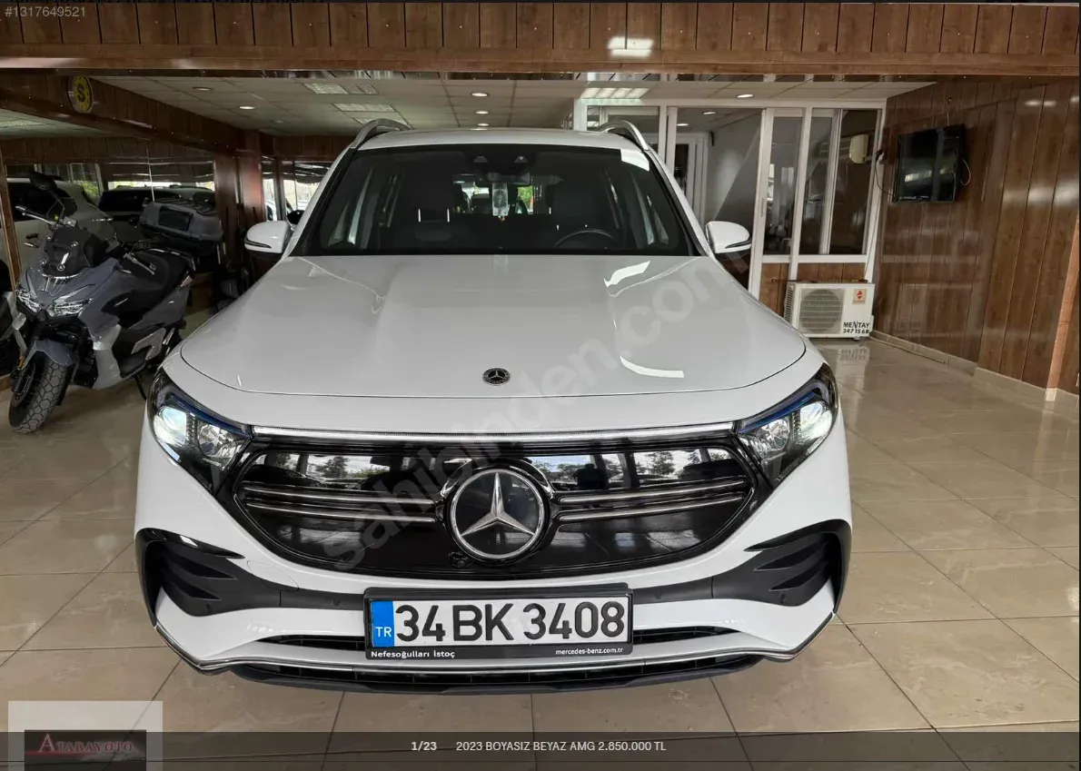 2023 BOYASIZ BEYAZ AMG 2.850.000 TL - görsel 1