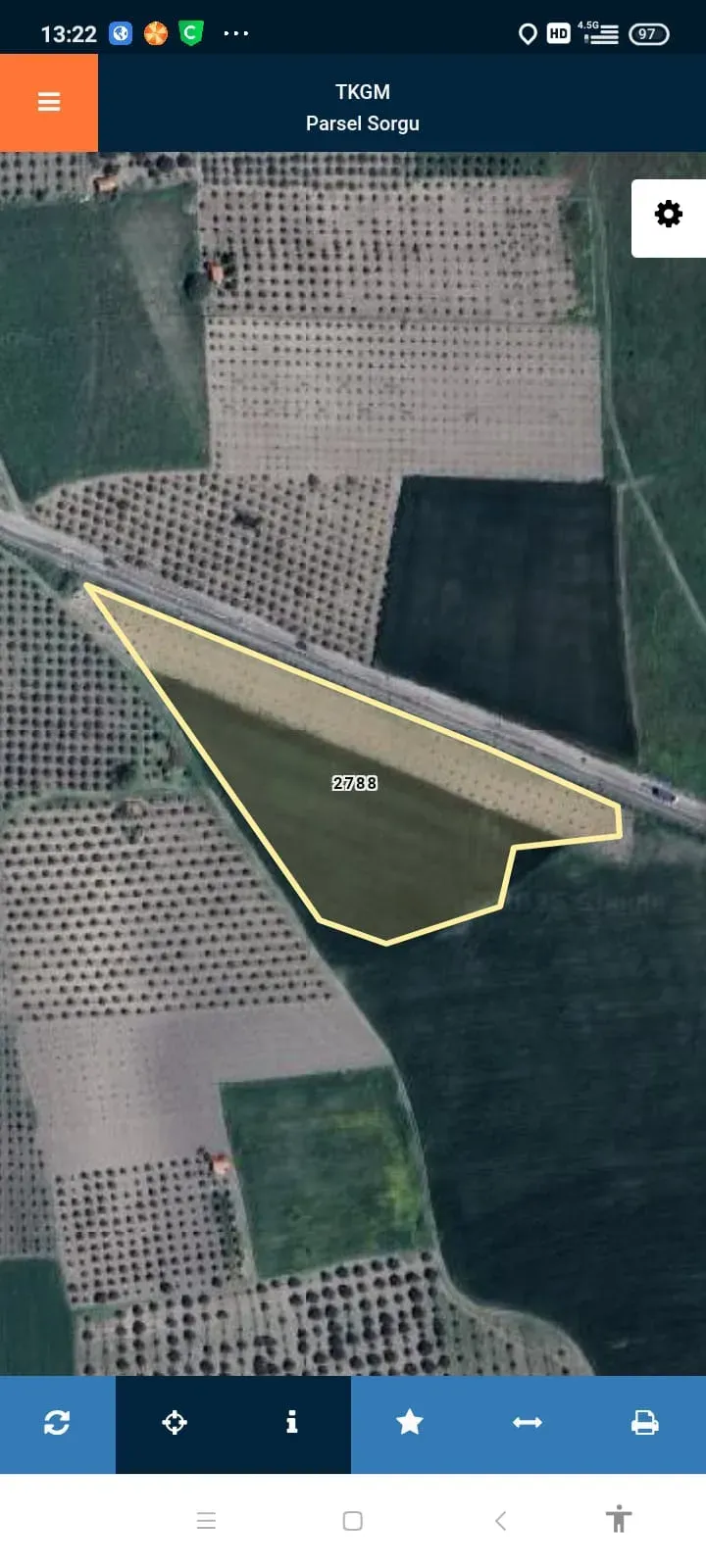 sülaymanlı yeni cezaevi üzeri tarla 5.500m2 satılık  - görsel 1